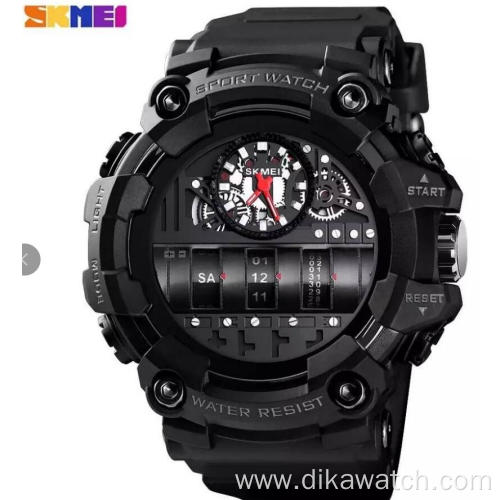 SKMEI LED Electronic Digital Watch Chronograph Clock Sport Watches 5Bar Waterproof Wristwatches